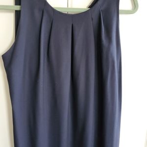 AGNONA Navy Blue Dress with beautiful Italian tailoring